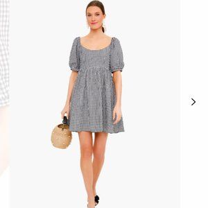 Tuckernuck Black Gingham Abigail Dress